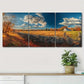 3pcs Beautiful Farm Nature Relax Autumn Perfect Wall Art Set Canvas Framed 40x60cm - High Quality Print 100% Australian Made Wall Canvas Ready to Hang