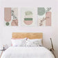 3pcs Boho Chic Canvas Canvas Framed 40x60cm - High Quality Print 100% Australian Made Wall Canvas Ready to Hang