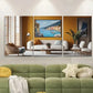 3pcs French Riviera Coast Vibrant Travel Poster Metal Print Ready to Hang Art