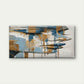 Abstract Face Design Wall Art Canvas Office Home Room Framed 80x45cm