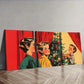 3pcs Merry Christmas Scene, Wall Art Set Canvas Framed 40x60cm - High Quality Print 100% Australian Made Wall Canvas Ready to Hang