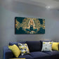 Modern Meditation Woman Lotus Wall Art Canvas Office Home Room Framed 120x60cm