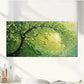 Leafy Tree Nature Perfect Wall Art Canvas Office Home Room Framed 120x60cm