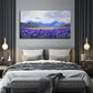 Lavender World Suitable Wall Art Canvas Office Home Room Framed 120x60cm