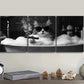 3pcs Gangster Brother Kitten  Wall Art Set Canvas Framed 40x60cm - High Quality Print 100% Australian Made Wall Canvas Ready to Hang