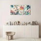 3pcs Visual Interpretation Botanical Art Poster Metal Print Ready to Hang Art