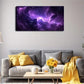 Universe And Nebulae Abstract Wall Art Canvas Office Home Room Framed 80x45cm