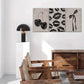 3pcs Retro Cherry Prints Lip Prints Bow Print Metal Print Ready to Hang Art