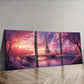 3pcs Eiffel Tower Cherry Blossoms Wall Art Set Canvas Framed 40x60cm - High Quality Print 100% Australian Made Wall Canvas Ready to Hang