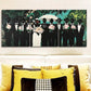 3pcs At the funeral Art Painting  Metal Print Ready to Hang Art