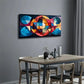 Symmetrical Geometric Patterns Wall Art Canvas Office Home Room Framed 120x60cm