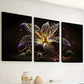 3pcs Simple fantasy Elegant flower paintings    Wall Art Set Canvas Framed 40x60cm - High Quality Print 100% Australian Made Wall Canvas Ready to Hang
