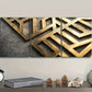 3pcs Complex geometric pattern Metal Print Ready to Hang Art