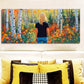 3pcs Spring Forest, Luxurious  Wall Art Set Canvas Framed 40x60cm - High Quality Print 100% Australian Made Wall Canvas Ready to Hang