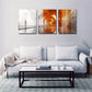 3pcs  Abstract Architecture And People  Wall Art Set Canvas Framed 40x60cm - High Quality Print 100% Australian Made Wall Canvas Ready to Hang
