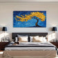 Chic Tree Landscape Vibrant Wall Art Canvas Office Home Room Framed 120x60cm