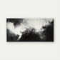 Black and White Abstract Wall Art Canvas Office Home Room Framed 80x45cm