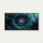 Ocean’s North Star Wall Art Canvas Office Home Room Framed 80x45cm