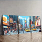 3pcs New York City, Luxurious, Wall Art Set Canvas Framed 40x60cm - High Quality Print 100% Australian Made Wall Canvas Ready to Hang