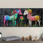3pcs Paintings Featuring an Adorable Baby Zebra Wall Art Set Canvas Framed 40x60cm - High Quality Print 100% Australian Made Wall Canvas Ready to Hang