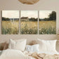 3pcs Countryside Neutral Floral Meadow Metal Print Ready to Hang Art