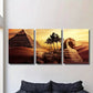 3pcs The Most Mysterious Monument on Earth Metal Print Ready to Hang Art