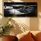 3pcs Black & White Design with Turntable & Music Metal Print Ready to Hang Art