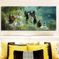 3pcs Concert by the lake (4)  Wall Art Set Canvas Framed 40x60cm - High Quality Print 100% Australian Made Wall Canvas Ready to Hang