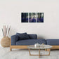 3pcs Purple Lavender Flowers Artwork Metal Print Ready to Hang Art