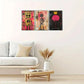 3pcs Abstract Expressionism Art Graffiti Style Metal Print Ready to Hang Art