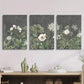 3pcs   Vintage Garden Floral Artwork, Art Deco  Wall Art Set Canvas Framed 40x60cm - High Quality Print 100% Australian Made Wall Canvas Ready to Hang