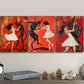 3pcs The Girl and the Beast Wall Art Set Canvas Framed 40x60cm - High Quality Print 100% Australian Made Wall Canvas Ready to Hang
