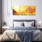3pcs Decoration, Pyramid, Sun, Camel, Wall Art Set Canvas Framed 40x60cm - High Quality Print 100% Australian Made Wall Canvas Ready to Hang