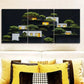 3pcs Ancient architecture Wall Art Set Canvas Framed 40x60cm - High Quality Print 100% Australian Made Wall Canvas Ready to Hang