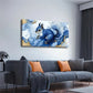 Blue Squirrel Nature Perfect Wall Art Canvas Office Home Room Framed 120x60cm