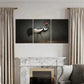 3pcs Elegant Crane Art Wildlife Nature Poster Metal Print Ready to Hang Art