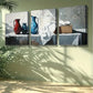 3pcs Pot and kettle  Wall Art Set Canvas Framed 40x60cm -High Quality Print 100% Australian Made Wall Canvas Ready to Hang