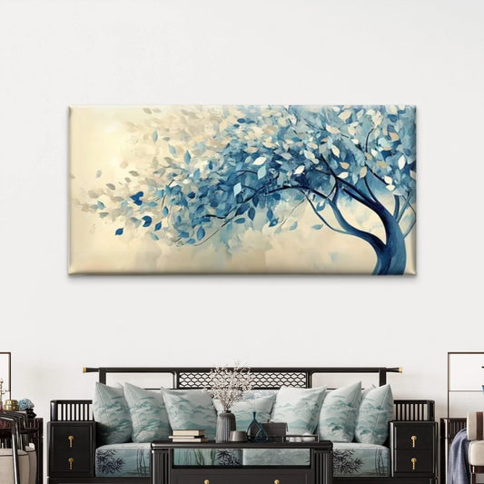 Tropical Beach Sunset with Palm Wall Art Canvas Office Home Room Framed 80x45cm