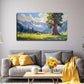 Outdoor View Big Tree Wall Art Canvas Office Home Room Framed 120x60cm