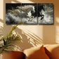 3pcs Dynamic Horse Racing Scene with Stormy Sky Metal Print Ready to Hang Art