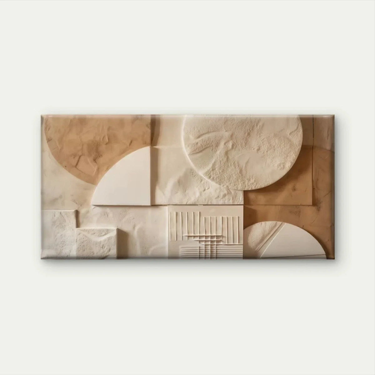 Geometric Abstract Texture Wall Art Canvas Office Home Room Framed 120x60cm