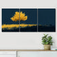 3pcs Stunning Autumn Tree Display Perfect Wall Art Set Canvas Framed 40x60cm - High Quality Print 100% Australian Made Wall Canvas Ready to Hang