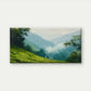 Chinese Tea Plantation Wall Art Canvas Office Home Room Framed 120x60cm