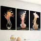 3pcs Simple Style Fashion art glass bottles Wall Art Set Canvas Framed 40x60cm - High Quality Print 100% Australian Made Wall Canvas Ready to Hang