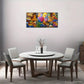 3pcs Street Art, Pop Art, Abstract Art Style Metal Print Ready to Hang Art