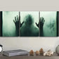 3pcs The girl in captivity Art Painting Metal Print Ready to Hang Art