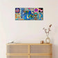 3pcs Botanical Posters Eclectic Art Vibrant Metal Print Ready to Hang Art