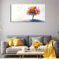 Vibrant Tree with Colorful Wall Art canvas office home room framed 120x60cm