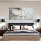 Elegant White Tutu Ballet Wall Art Canvas Office Home Room Framed 120x60cm