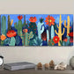 3pcs  Mushroom garden Art Painting  Metal Print Ready to Hang Art